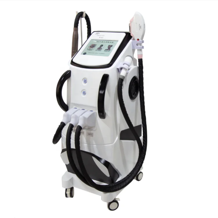 

Manufacture Opt 7 Nd Yag SHR IPL Elight RF Laser 4 In 1 Machine for Tattoo Hair removal