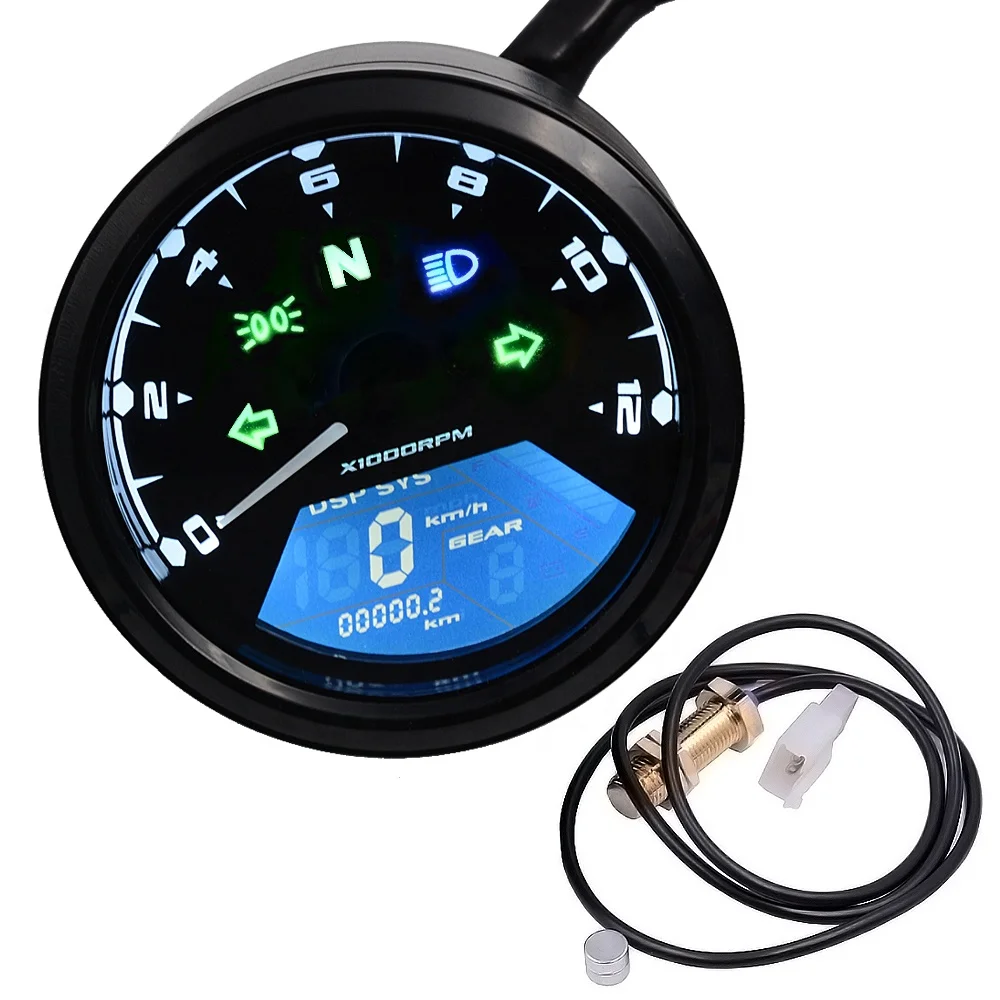 

LED Digital Speedometer Odometer for Motorcycle Board