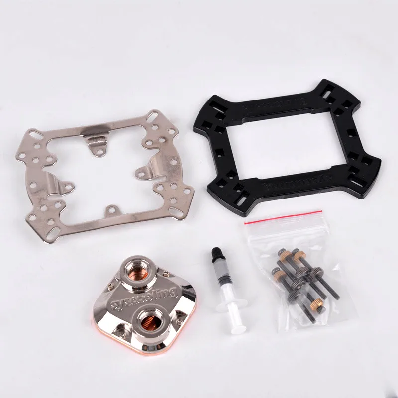 

Syscooling C11 CPU Water Cooling Head for AMD Platform Water Cooling block for AM4 ryzen socket copper micro channel