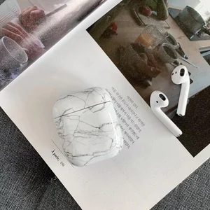 Elegant Marble Design Earphone Case AirPods