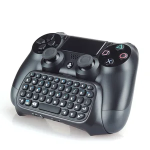 Mini Bluetooth Wireless Chatpad Keyboard PS4 Controller