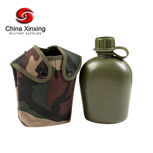 Image of Xinxing Military Water Bottle PE Camouflage Bag 1L Outdoor Plastic Water Bottle MB01