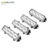 HTAUTO 48W Dual Color Red Blue Vehicle Emergency Light Surface Mount LED Warning Strobe Light