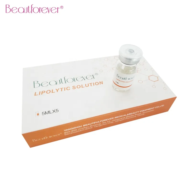 

Beautforever mesotherapy lipolytic solutions for loss weight injection, Transparent