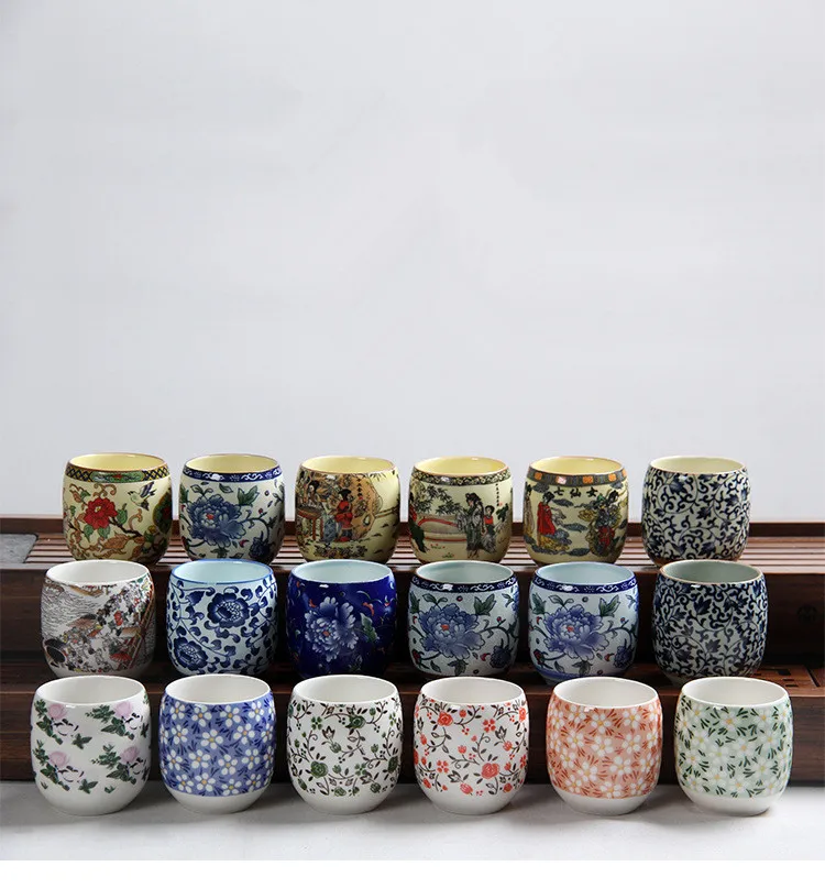 

130ml Japanese style Blue and WhiteChineseporcelain ceramic cup