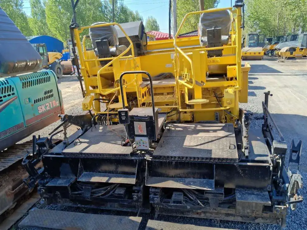 
Used paver machine for road construction, used demag paver for sale in Shanghai China 
