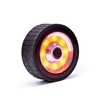 2018 newest led keychain car tyer round wheel style cob magnetic work light