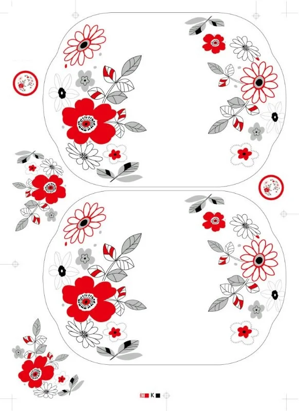 
Melamine Decal Paper for Melamine Tableware Design Transfer Paper 