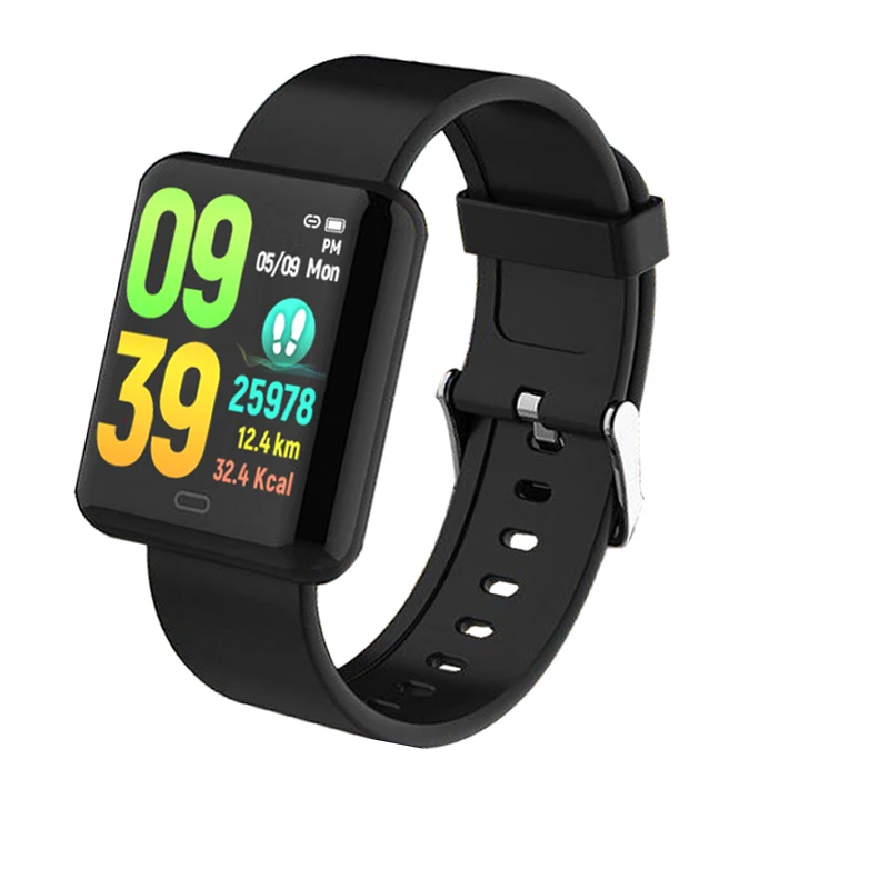 Sport GPS Smart Watch Waterproof Heart Rate Monitor Swimming Barometer Altimeter Clock