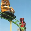 Funfair Games Pedal Amusement Ride Sightseeing Roller Coaster Auto Sliding Car Space Walking Rides