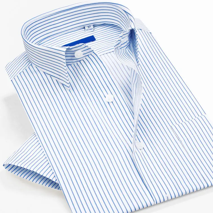 
Custom 100%cotton striped business mens formal offical tuxedo dress shirt 