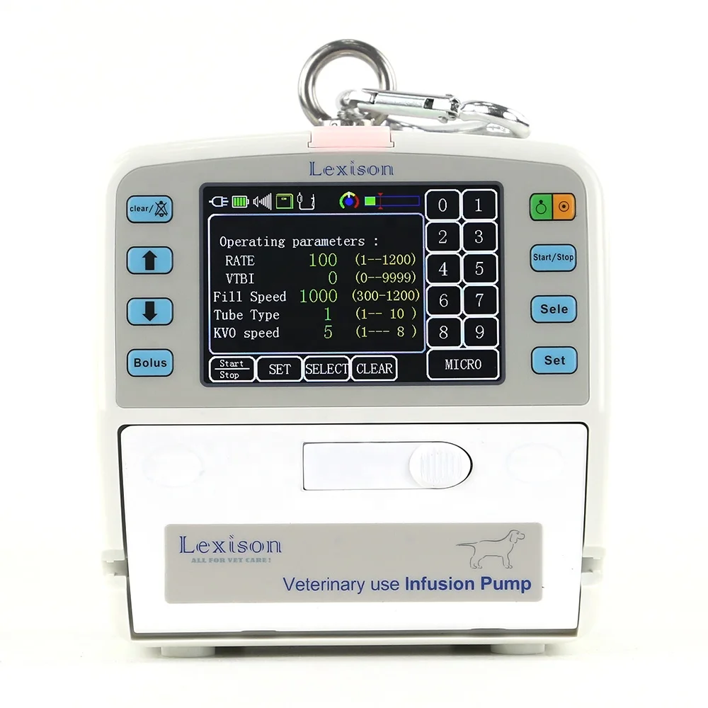 
VET Infusion Pump: PRIP-E300V High Quality with Heating Function Veterinary Infusion Pump 