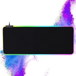 Soft Rubber LED Backlit RGB Gaming Mouse Pad