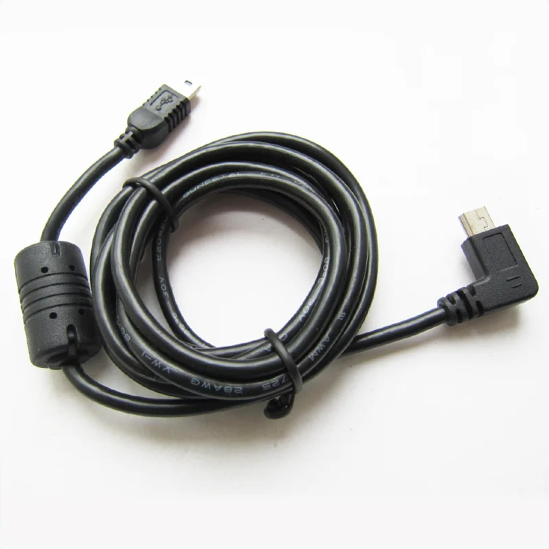 Mini 5p B Type Male To B Type Male Cable Right Angle Mini Usb