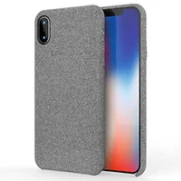 

new arrival 2019 mobile phone soft touch cotton slim cloth fabric phone case for iphone xs xr cloth case