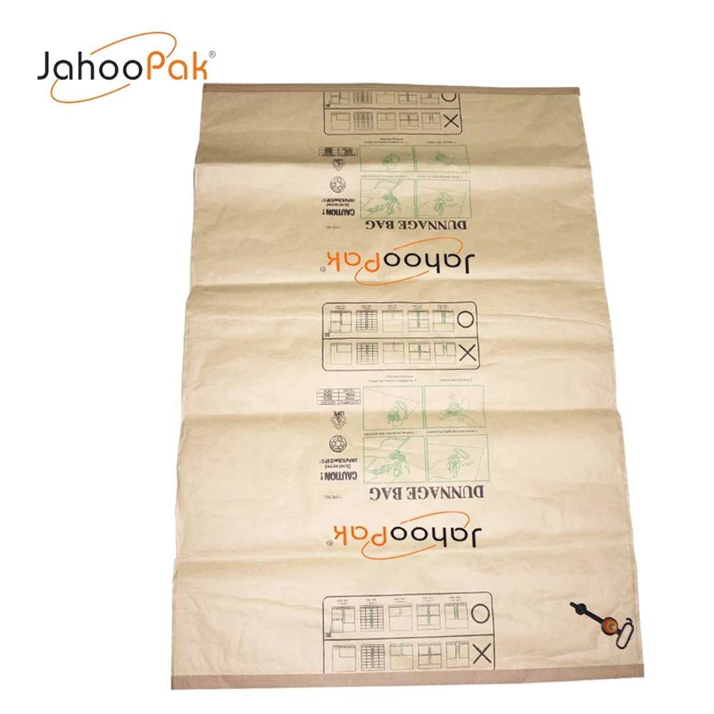 
Secure Cargo in Transit Void Fill Truck Reusable Paper Inflatable Air Dunnage Bag 