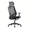 Medium Revolving Computer Chair Elegant Office Visitor With Bow Foot