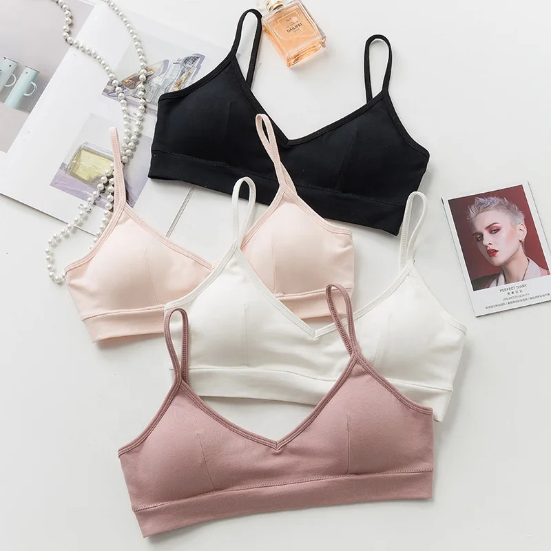 

B23458A New sexy women Bra cotton underwear vest tops