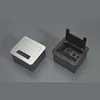 Flip Lid Flush Mounted Desk Socket Waterproof Metal Electrical Box For Meeting Table