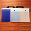 Hot Sale Plastic Folder A2A3 File Protecting Case File Folder with Handle