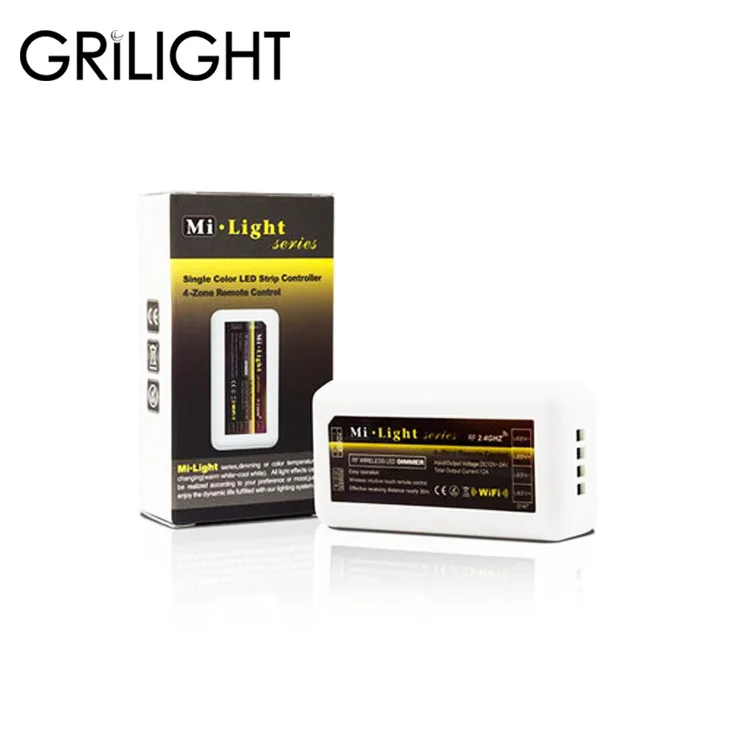 Milight dimmer wifi and remote controller for single color led light strip