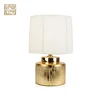 Cost price porcelain home goods decorative luxury modern retro vintage table lamp gold for bedroom