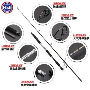 fishing rod sea popping gt pop fishing rod 2 piece for gt