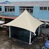 Factory Price High Quality PVDF / PTFE / PVC / ETFE Outdoor Resort Glamping Safari Membrane Structure Luxury Hotel Tent