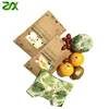 Zero Waste Organic Bee Wax Snack Sandwich Wraps Non Plastic Biodegradable Bees Cling Cheese Paper Wrappers for All Natural Food