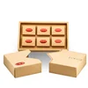 Luxury Custom Tea Paper Chocolate Flat Pack Gift Favor Box Packaging Contains Individual inner tray