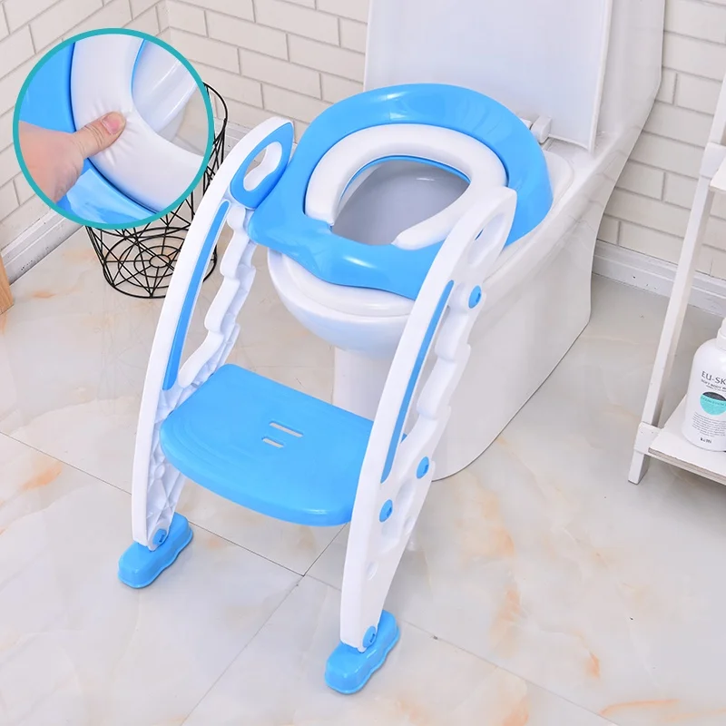 
Toilet Potty Training Seat Step Ladder for Children Baby Toddler 