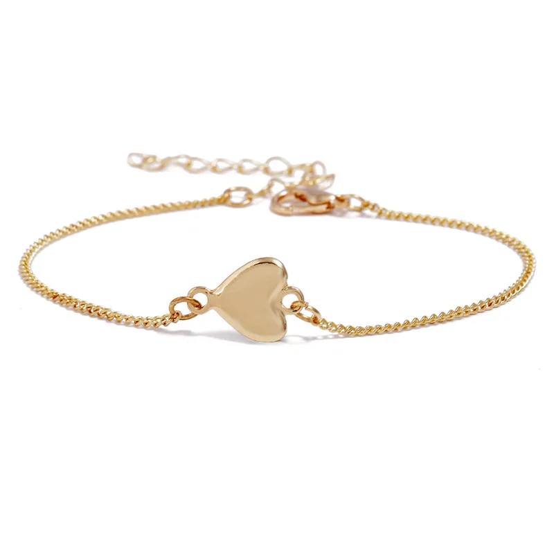 

Adjustable chain fashion women bracelet charm accessories, Gold