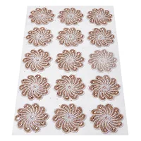 

flowers hot fix rhinestone motif transfer for cloth glue sheet , hot fix motif