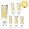The Brightest G9 GU9 LED Capsule Light Bulbs 11W Small Corn Light Bulbs Warm White 3000K The Brightest G9 LED Light Bulb 6 Pack