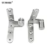 Factory price household adjustable furniture window aluminium hinges bathroom glass clamp hinge