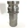 Camlock coupling made in stainless steel with all type A B C D E F DC DP