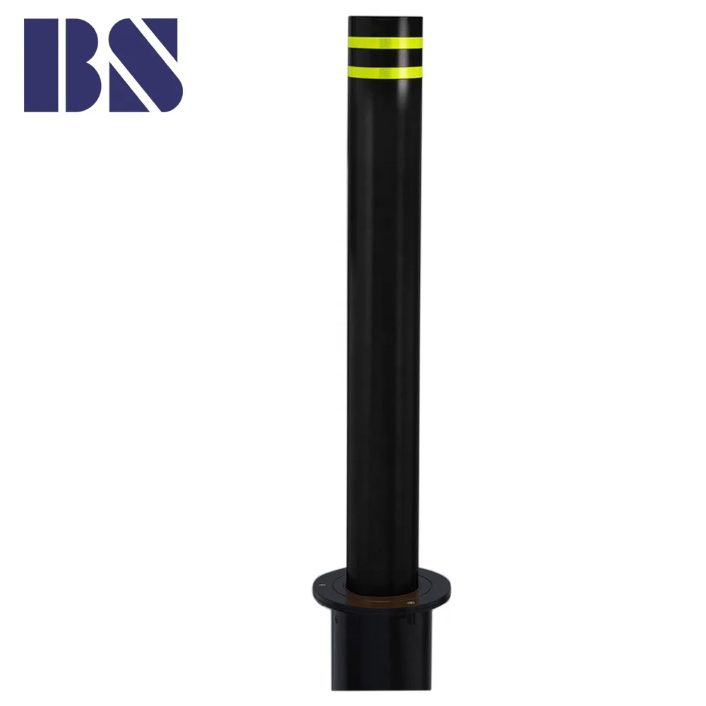 
Stainless Steel Metal Traffic Manual Retractable Telescopic Parking Security Bollard Parking Post Manufacture 