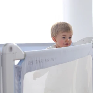 Image of Kids Bed Movable Protect Railing Side Safety Baby Bed Barrier