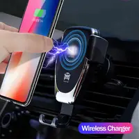 

FAST 10W Wireless Car Charger Air Vent Mount Phone Holder For iPhone XS Max Samsung S9 Xiaomi MIX 2S Huawei Mate 20 Pro 20 RS