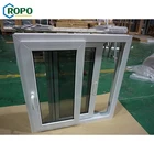 CE Esmalte Cinza PVC Interior Pequenas Janelas De Pl&aacute;stico Para Casa