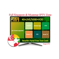 

IPTV Full Singapore and Myanmar TV Box Subscription IPTV Zone 100+LIVE/5000+VOD Reseller Panel Free Test Code Dragon IPTV IPK