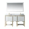 Homedee high quality Stainless steel luxury vanity bathroom