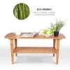 Eco-friendly Bamboo MULTI-PURPOSE Table / Storage Shelf For Living Room