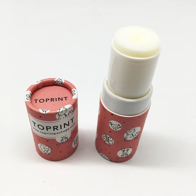 
Eco Friendly Solid Perfume Packaging Paperboard Cardboard Container Round Twist Up Paper Tubes 