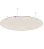 ceiling acoustic materials for cinema, acoustic baffle clouds ceiling design