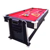 MDF economic multi-game 4 IN 1 7FT flip table pool air hockey table tennis dinning table