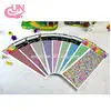Glitter Crystal Flatback Rhinestones Non Hot Fix Flatback 3D Nail Decorations Acrylic Stickers DIY