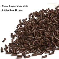 

Copper Micro Beads 2.8*2.3*7.0MM 1000Pcs/Box Microring Micro Link Hair Extension Kits