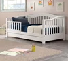 No.1304 Popular Solid Pine Toddler Bed with storage