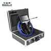 Mini Sewer Pipe Probe Camera of Pipe Inspection Camera System with fiberglass push Cable and ABS Case
